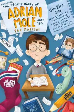 The Secret Diary of Adrian Mole aged 13 & 3/4 - The Musical. Presented by the Gallery Players