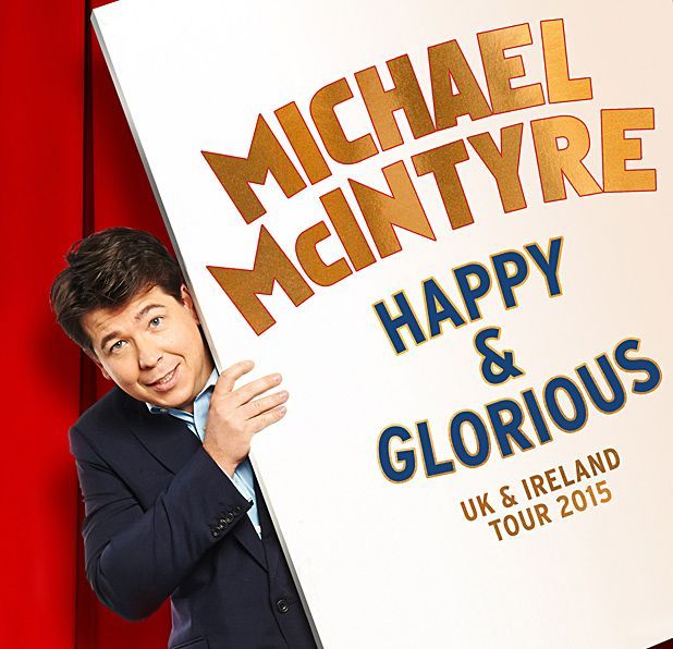 Michael McIntyre announces Happy & Glorious UK and Ireland arena tour for 2014
