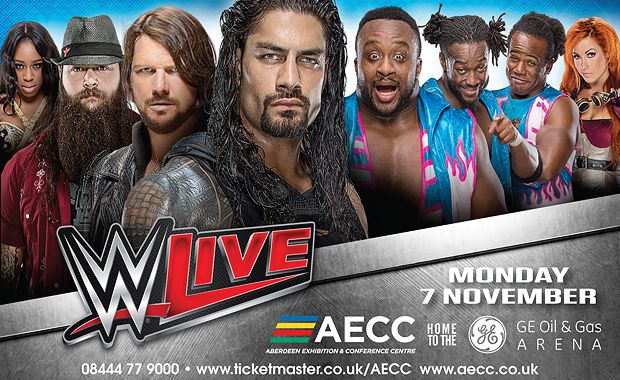 WWE Live returning to Aberdeen