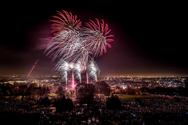 Where to see fireworks displays in London in 2017