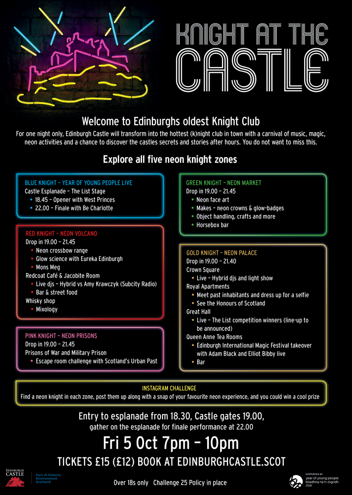 Full programme of events revealed for Knight at the Castle
