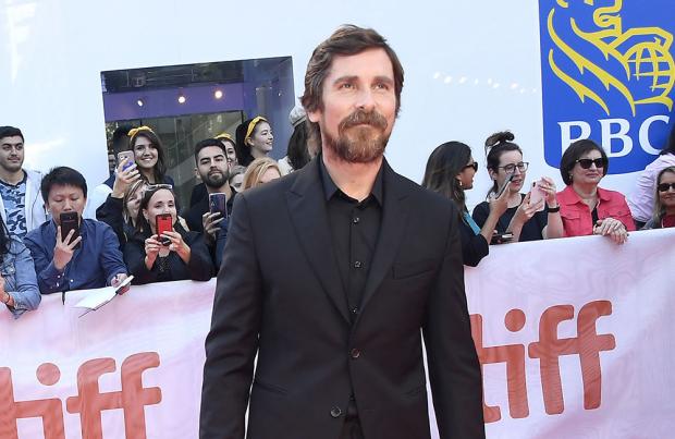 Christian Bale at the Toronto Film Festival