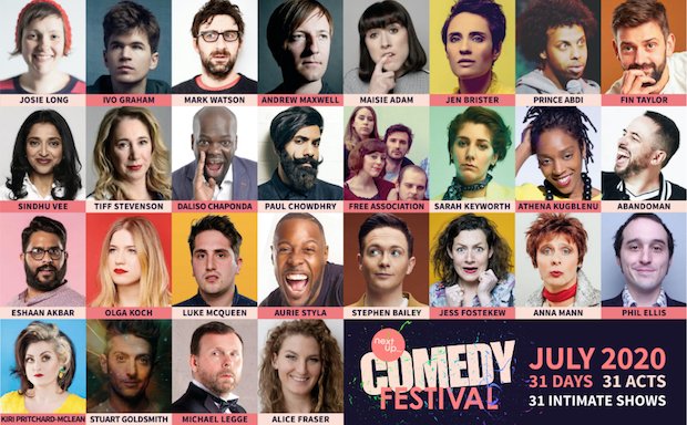 NextUp Virtual Comedy Festival — everything you need to know about the month-long festival