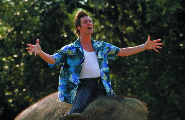 Jim Carrey as Ace Ventura