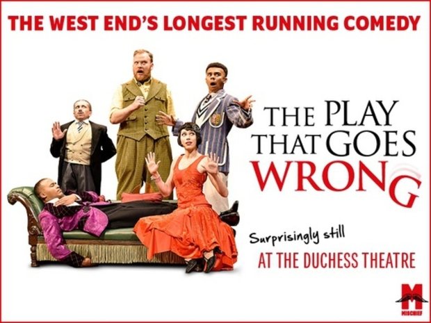 The Play That Goes Wrong At Duchess Theatre London