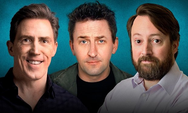 Rob Brydon, Lee Mack And David Mitchell announce UK Take Town To Town Tour for2022: how to get tickets