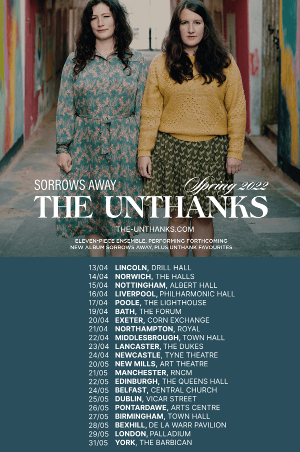 unthanks tour dates 2023