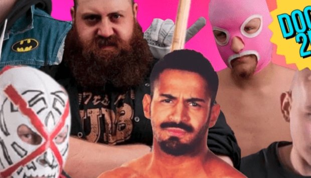 EPW American Wrestling — event artwork at Albert Halls