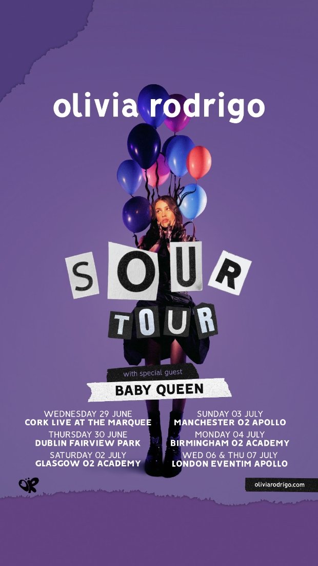 Want tickets for Olivia Rodrigo's 2022 UK tour dates? Here's everything