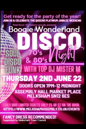 Boogie Wonderland 70's & 80's Disco Night | Data Thistle