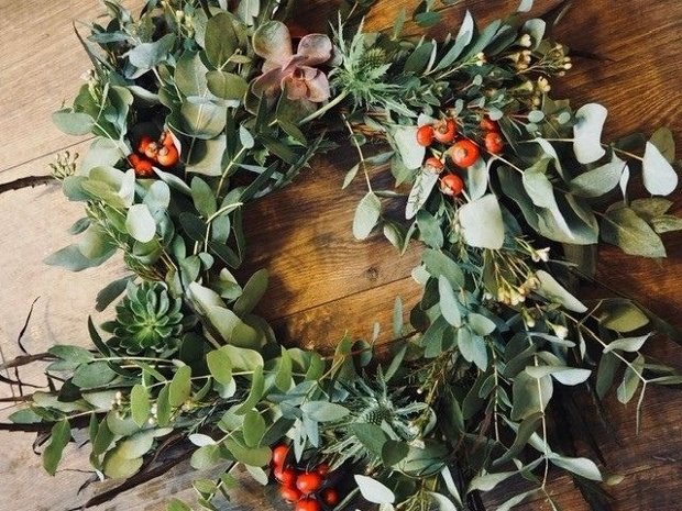 Christmas Wreath Workshop with Ollie & Ivy