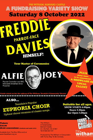 A Witham Fundraising Variety Show Staring Freddie Davies & Alfie Joey |  Data Thistle