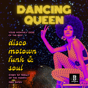 Dancing Queen - Disco, Motown, Funk & Soul - Free Entry | Data Thistle