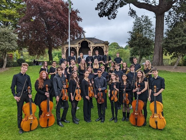 Bradford Youth Orchestra at St Cuthbert's Edinburgh