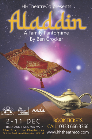 Aladdin - A Family Pantomime | Data Thistle