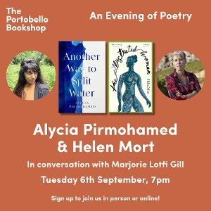 Alycia Pirmohamed & Helen Mort - Poetry Event | Data Thistle