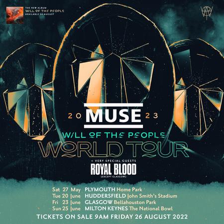 Want tickets for Muse's 2023 UK tour dates? Here's everything you need to know | Data Thistle