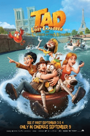 Denbighshire Families Scala Cinema Film Screening'tad The Lost Explorer And The Curse Of The Mummy'