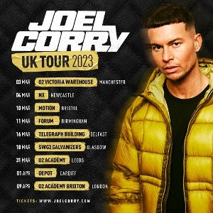 Joel Corry UK Tour