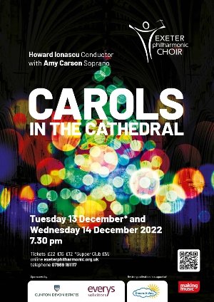 Carols in the Cathedral with Exeter Philharmonic Choir | Data Thistle