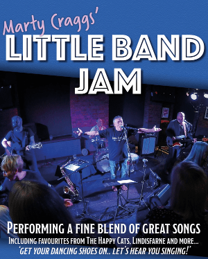 Marty Craggs Little Band Jam at Seaton Delaval Arts Centre, Whitley Bay