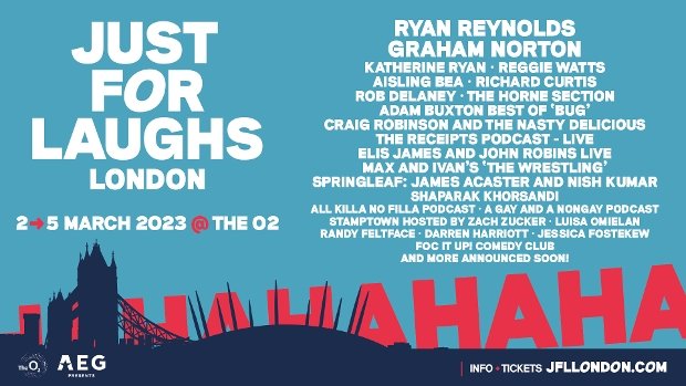 Just For Laughs line-up