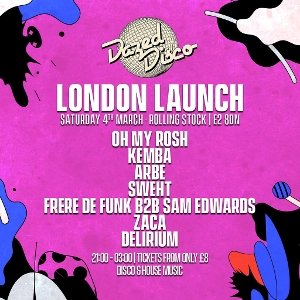 Dazed Disco: London Launch at Rolling Stock, London E2