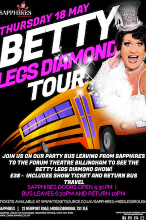 betty legs diamond tour cast