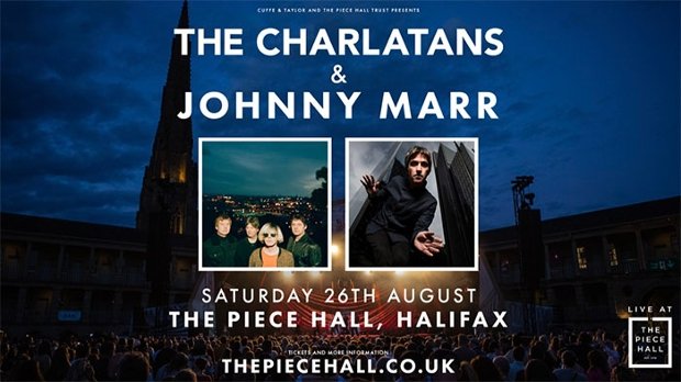 The Charlatans and Johnny Marr
