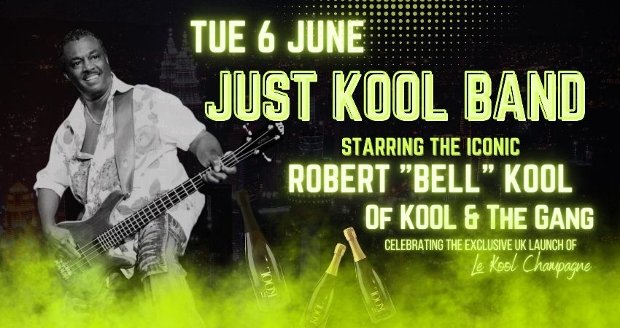 R Gang Band Just Kool Starring R. Kool Bell Of Kool & The Gang Tickets | Data Thistle