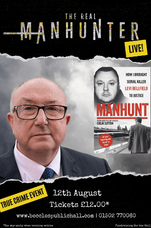 The Real Manhunter Live! An Evening with Colin Sutton | Data Thistle