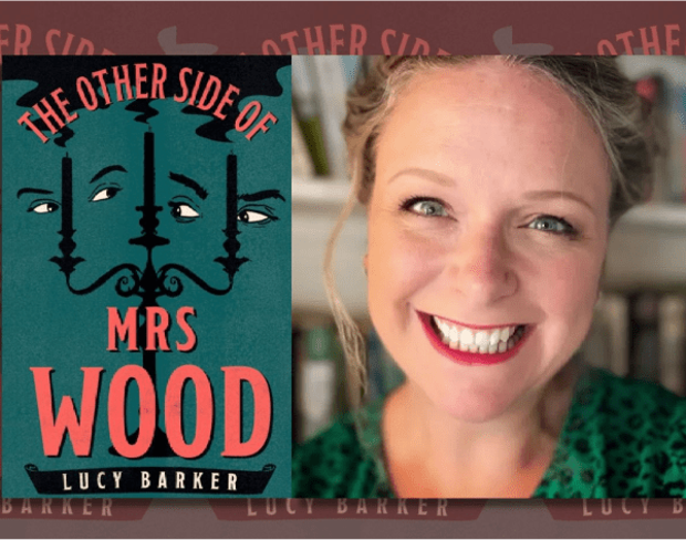 Lucy Barker in conversation | The Other Side of Mrs Wood at Dolly's Tea ...