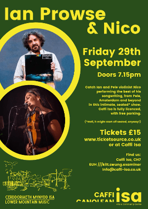 Ian Prowse & Nico at Mynydd Isa Community Centre