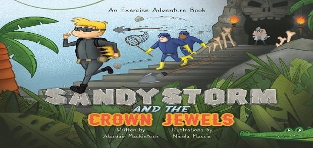 Children's Author Event - Sandy Storm and the Crown Jewels by Alasdair Mackintosh
