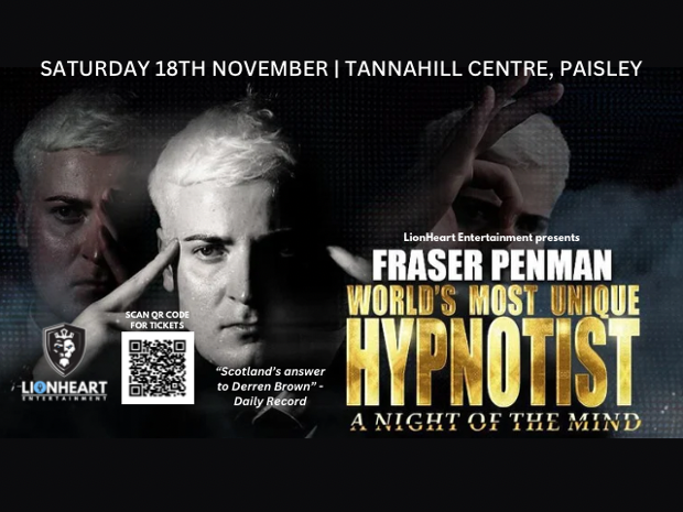 Fraser Penman: World’s Most Unique Hypnotist