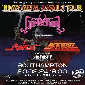 Heavy Metal Assault Tour - 2024 UK tour dates & tickets