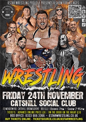 Ksw Live Wrestling - Bromsgrove Brawl'23 at Catshill Social Club ...