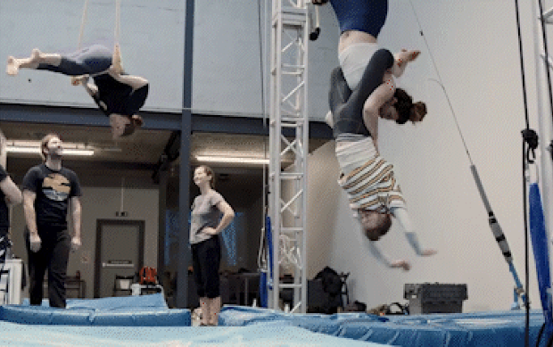 Partner up at Valentine’s circus workshops, even if you’ve never done it before