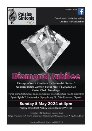 Paisley Sinfonia Diamond Jubilee Concert