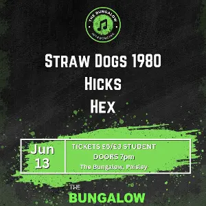 Bungalow Introducing The Strawdogs 1980 Hicks  Hex