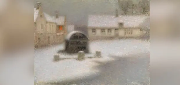 Creative Writing  The Snow by Henri Le Sidaner