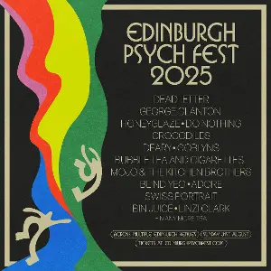 Edinburgh Psych Fest — event artwork at Various venues: Edinburgh