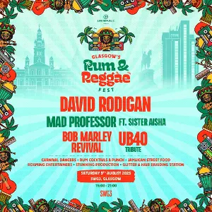 Rum  Reggae Festival 2025  SWG3 Glasgow