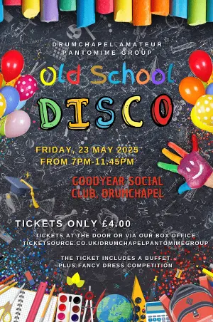 Old School Disco  Fundraiser