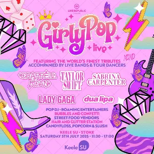 GirlyPop Live  KEELE SU Stoke