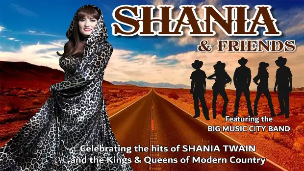 Shania & Friends — event artwork at Lochgelly Centre