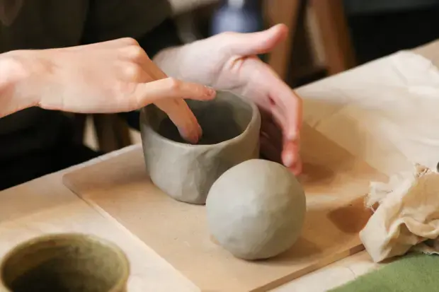 Clayfulness Workshop — event artwork at Art and Vintage