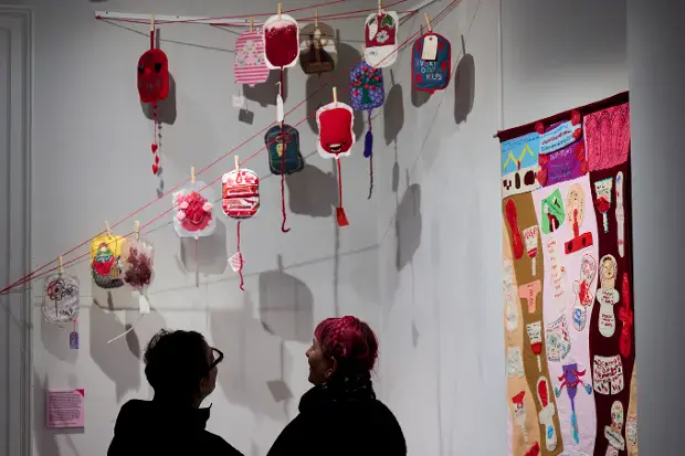 Rag: A History of Blood Exhibition — event artwork at Physicians’ Gallery