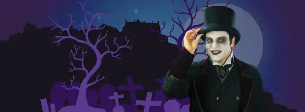 The Dark Magic and Witchcraft Tour — event artwork at Covenanters Memorial