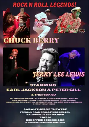 "Chuck Berry and Jerry Lee Lewis" with Earl Jackson & Peter Gill